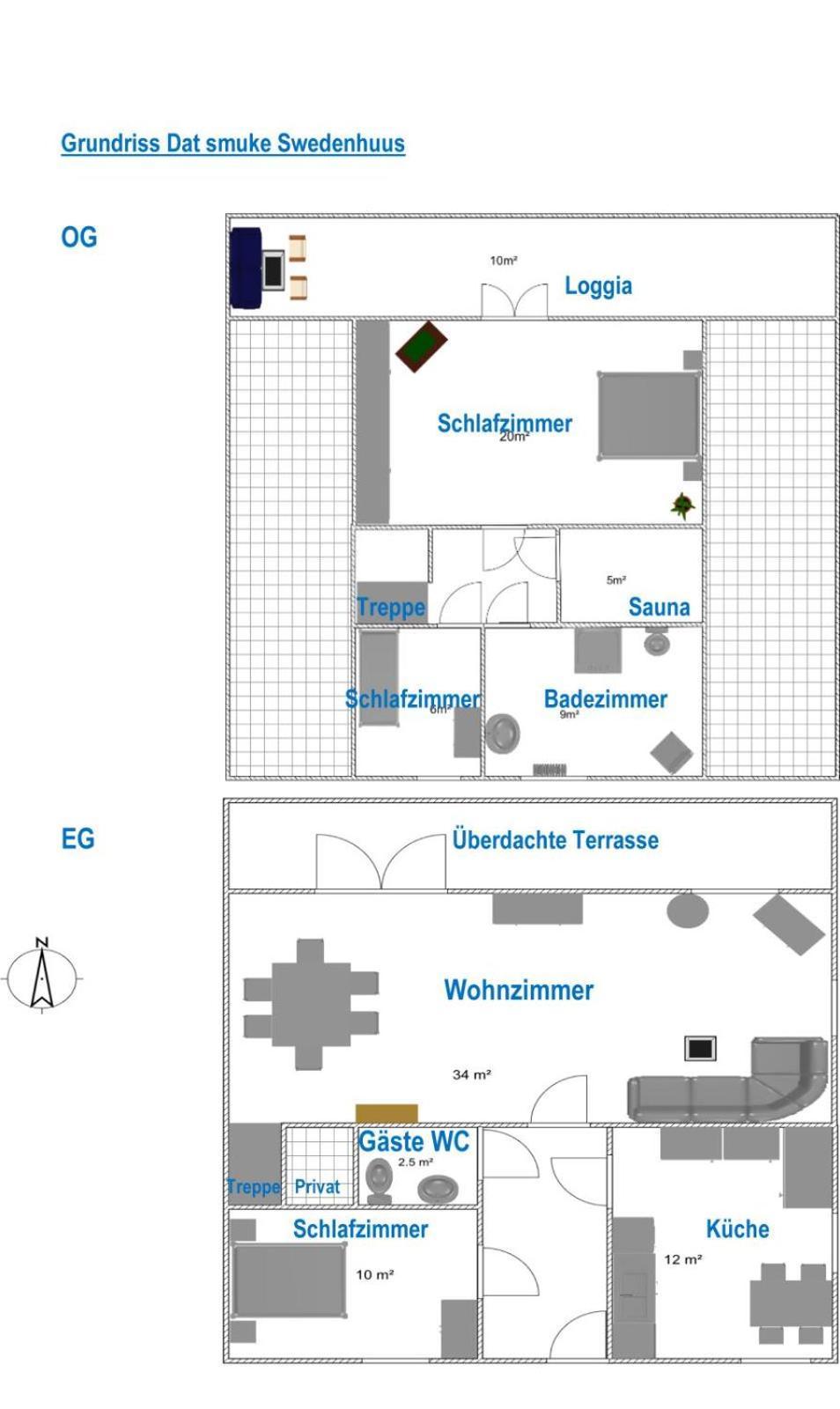 Ferienhaus Dat Smuke Swedenhuus Kappeln Exterior foto