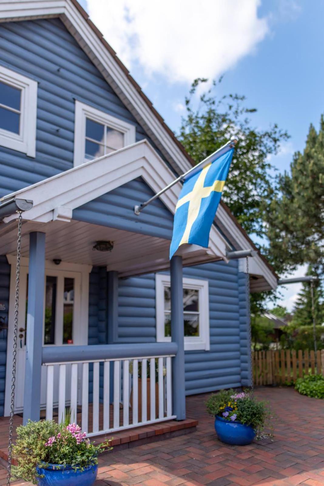 Ferienhaus Dat Smuke Swedenhuus Kappeln Exterior foto